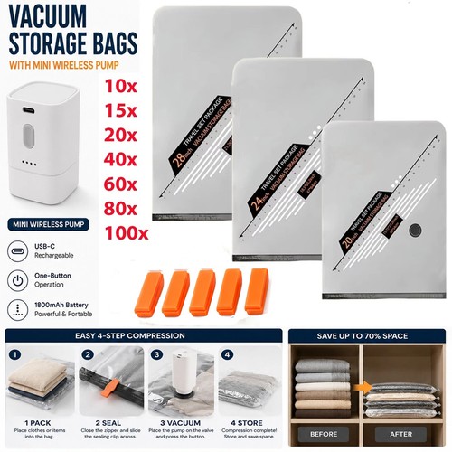 Vacuum storage bag - storage, space
