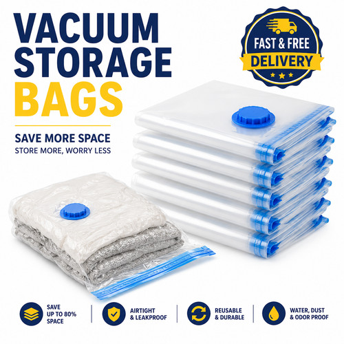 Vacuum bags strong space - vacuum,