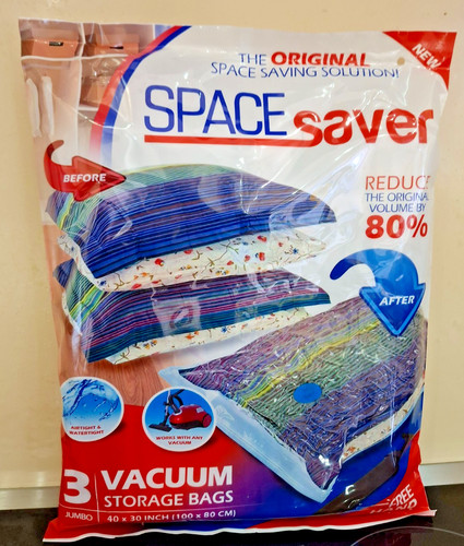 Space saver vacuum storage - x,