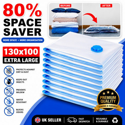 Large space saving vacuum - space,