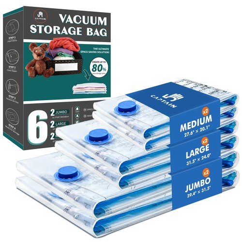 Pack vacuum storage bags - 6,
