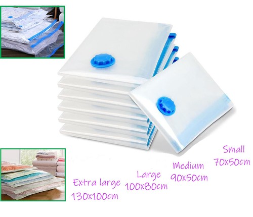 6pcs vacuum storage bags space - 6pcs,