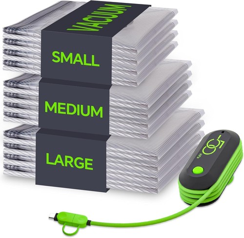 Vacuum storage bags pack - vacuum, 12