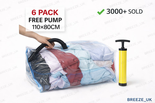 Pack vacuum storage bags - storage,